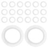 Replacement Rubber Rings for Reverse Sensors 20pcs Sealing Gasket Kit Car Rear Assist Parking System Machine Parts Supply
