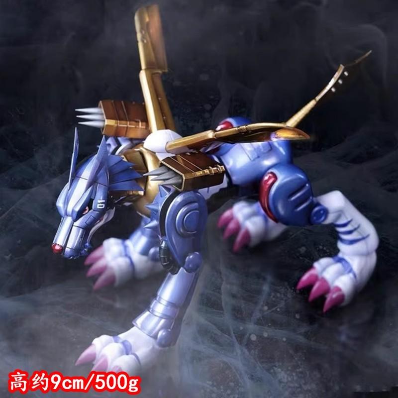 Neue Digimon Adventure Anime Figuren GK Metall Garurumon Actionfigur PVC Figur Statue Sammlermodell Puppe Spielzeug Geschenke