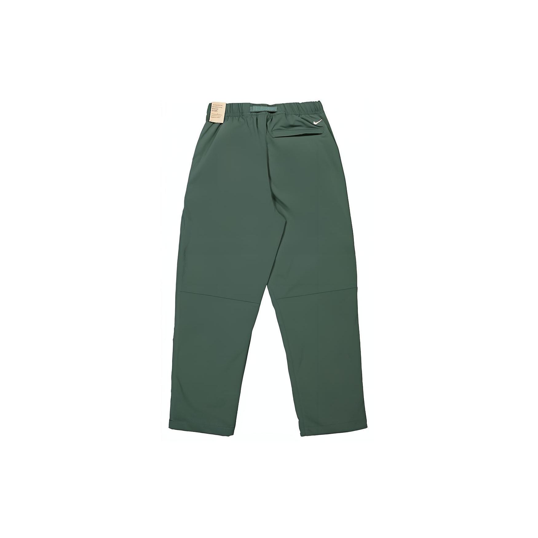 Nike однотонные облегающие повседневные брюки на молнии со средней талией — фото 2