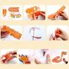 Handmade Handheld Dragon Lantern Chinese Dance Dragon Ribbon LED Lantern Toys  Spring Festival
