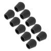 19mm Walking Cane Tip Prevent Slip Wearable Low Noise Round Rubber Crutch Tips for Bath Chair Foot