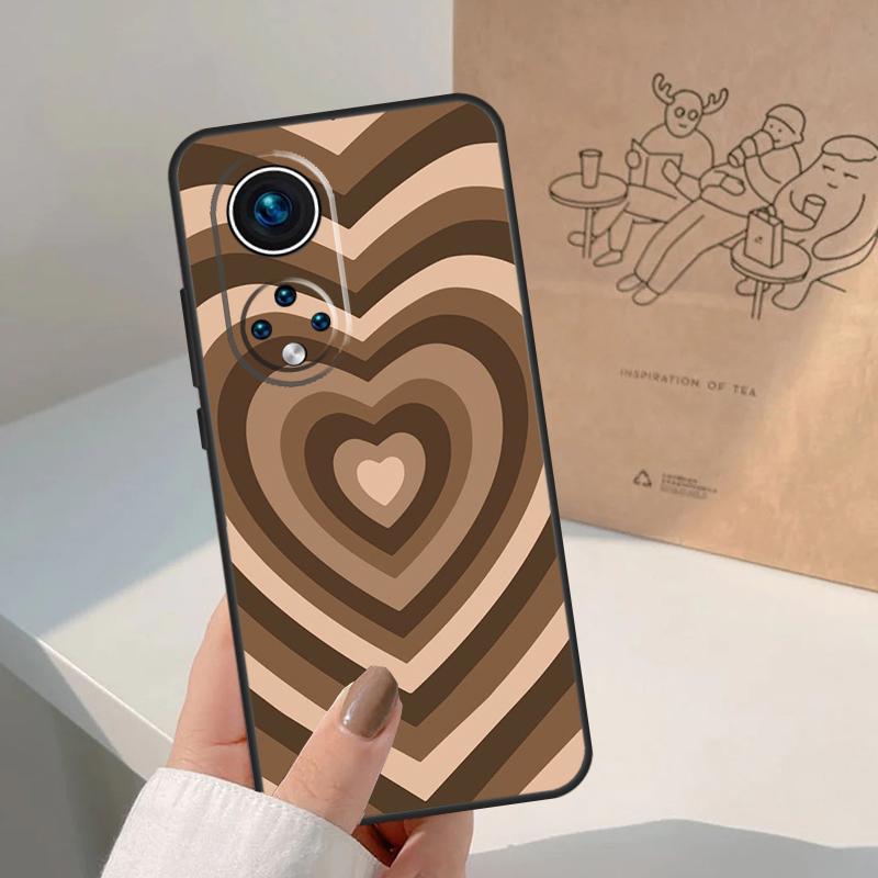 Colorful Heart Circle Love For Honor Magic 8 5 6 7 Pro Case For Honor 400 200 Lite 50 70 90 X8c X8b X9a X9b X9c X9d Win