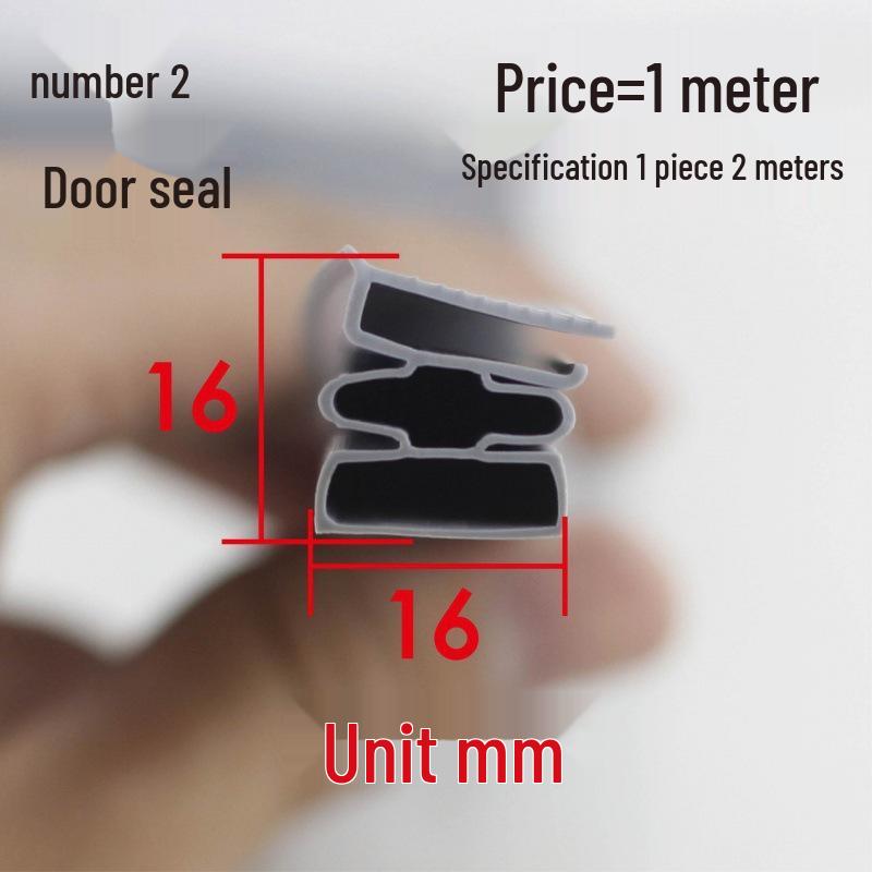 Magnetic Door Seal Strip for Refrigerator, Wine Cabinet, and Sterilization Cabinet