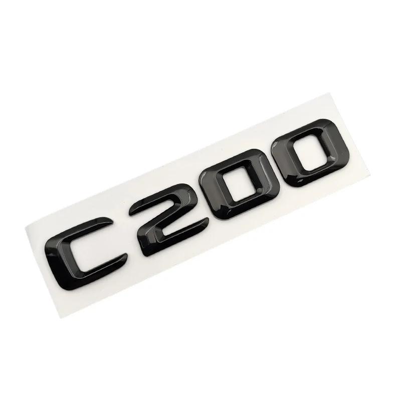 For Car Stickers Mercedes Benz C200 C220 C250 C300 C350 C400 C450 W205 W204 W203 Trunk Emblem Logo 2015 Accessories