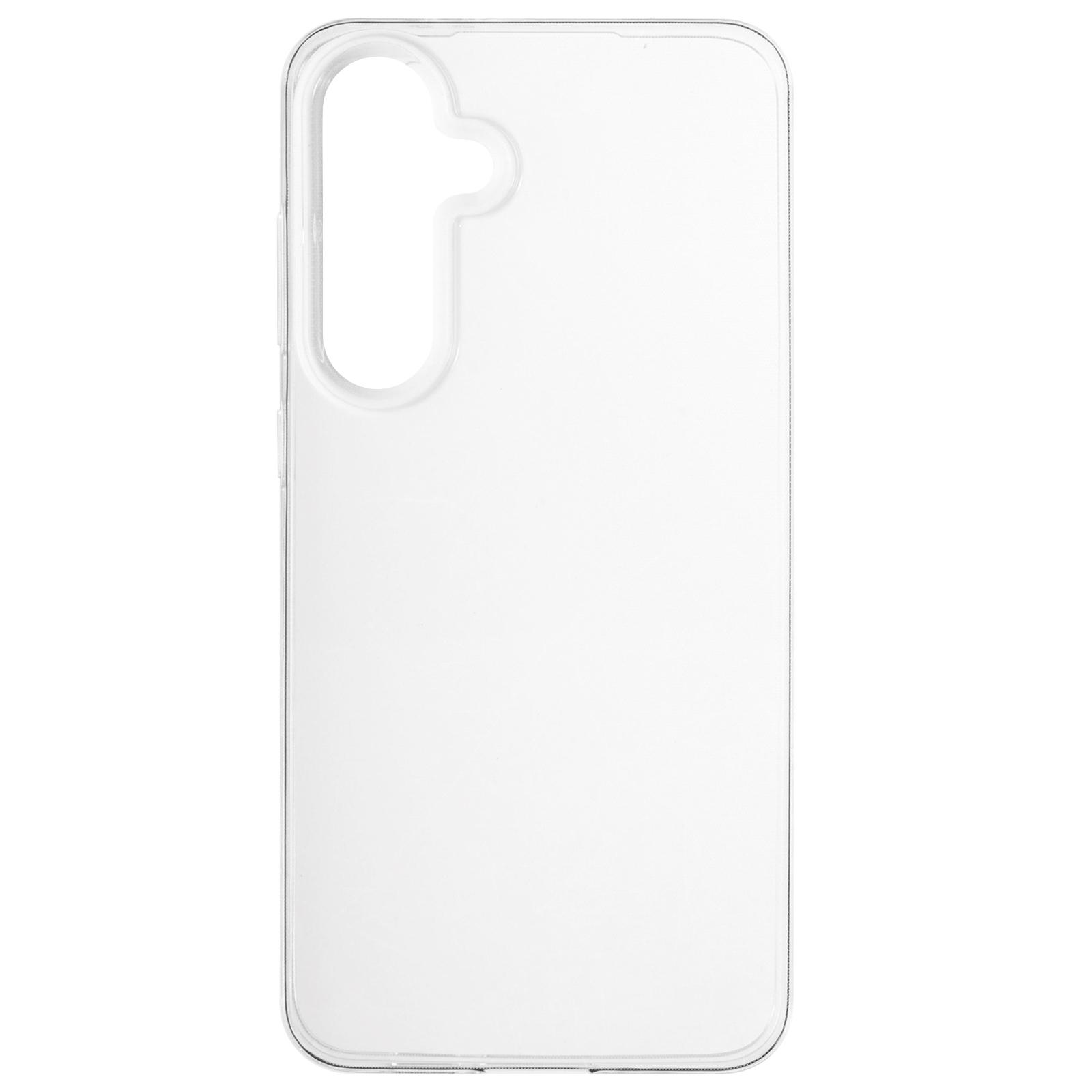 

For Samsung Galaxy S24 FE Case Slim Fit Transparent Soft TPU Phone Cover Style A