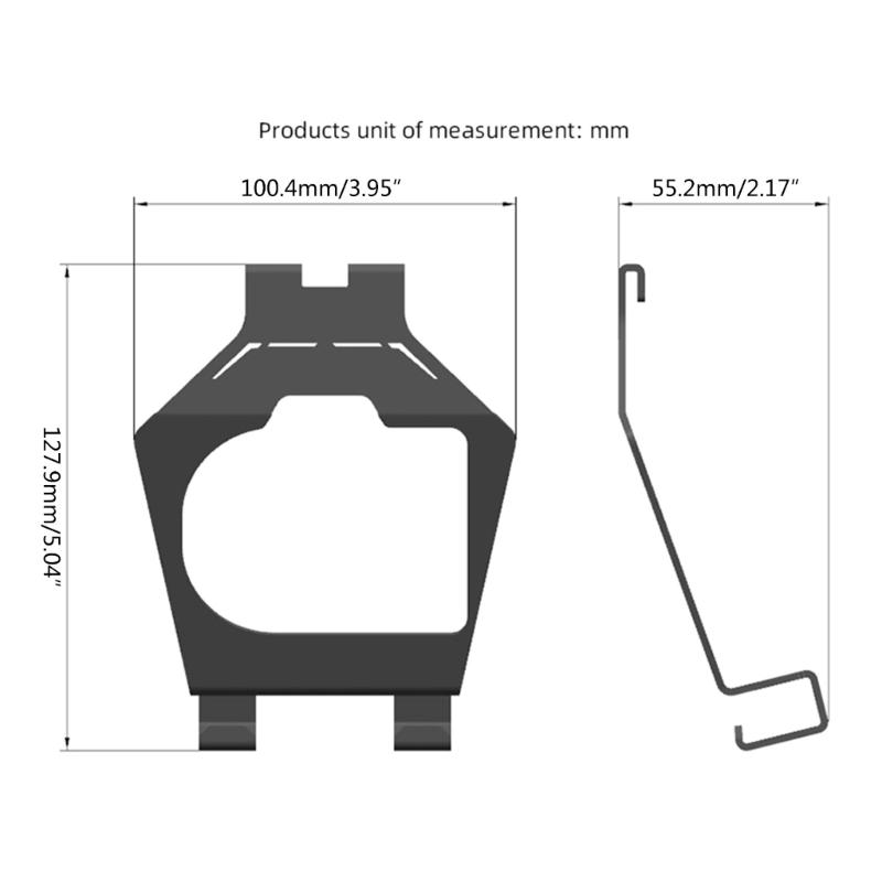 Motorcycle Hook Bracket for NSS350 Front Storage Hook Stainless Steel Luggage Hook Double Hook Hanger Holders