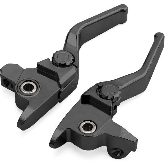 

Motorcycle Levers Brake Clutch Handle Lever Adjustable Fit for Harley 2017-2020 Touring Road King Electra Glide Road Glide Street Glide 2019-2020 Long чёрный
