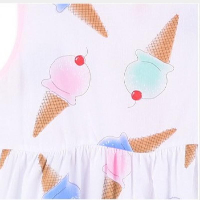 Lilyputty Color Cone Dress  White 