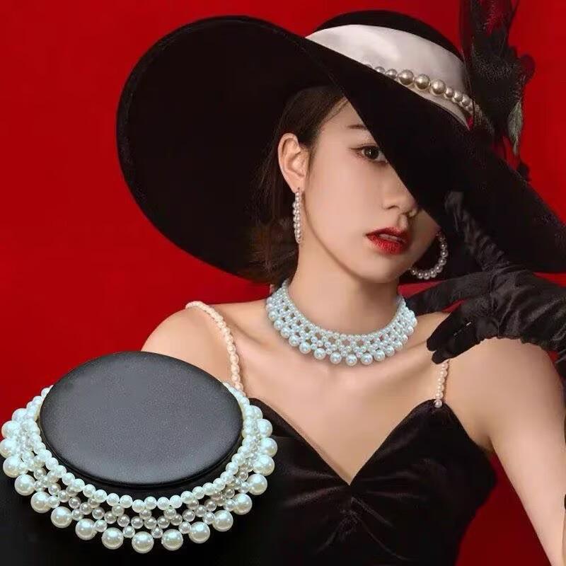 One Deer Pearl Luxury Women's Necklace - Stylish Choker Clavicle Chain