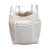 White Industrial Ton Bag, Four Loops, No Bottom Support, High Load Capacity, Available In 1 Ton and 2 Ton Sizes