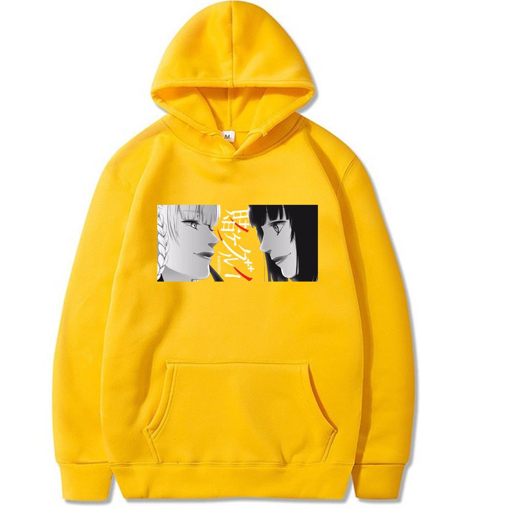 Kakegurui Hoodie Men Women Sweatshirt Print Unisex Streetwear Hip Hop Style Autumn Winter Fashion Tops Clothes Male