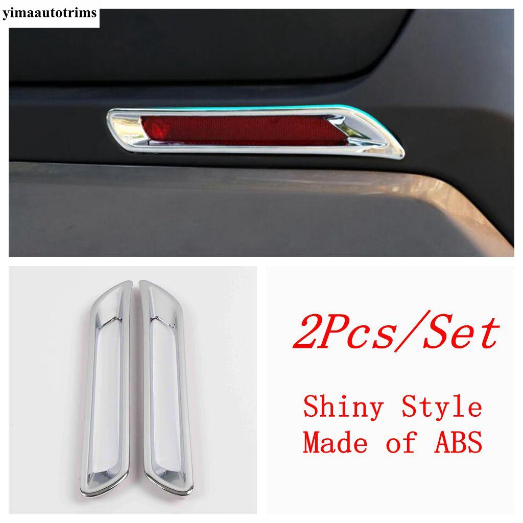 Car Rear Bumper Fog Light Lamp Frame Decoration Cover Trim For TOYOTA RAV4 RAV 4 XA50  - 2024 ABS Accessories Exterior Kit