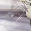 Koreanisches doppellagiges Stirnband mit Strassstern: Elegantes & Stilvolles Tägliches Haaraccessoire