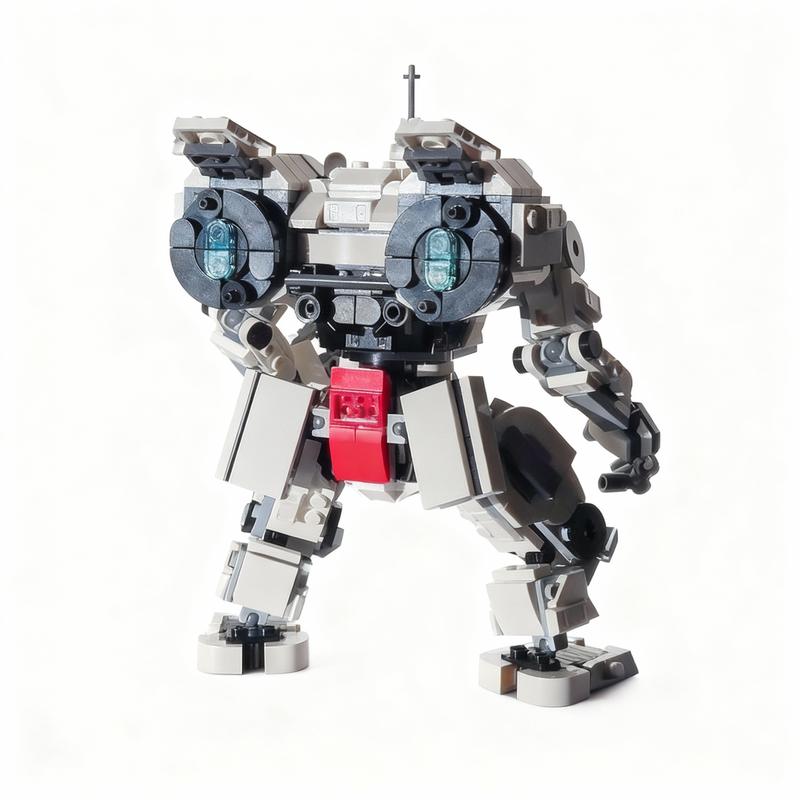 649 piezas MOC Bisonte Titán Titanfall 2 Arte Conceptual Modelo Creador Bloques de Construcción Juguete de Construcción Regalos de Navidad Idea Creativa DIY