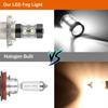 H7 Fog Light Bulbs Light White Light 6000K Aluminum DC 9V-36V