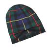 Macleod Hunting Tartan Knit Hat with Subtle Fashion Details, Ideal for Adults Seeking Texture And Character In Cold-Season Daily Wear