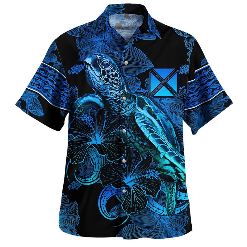 Hawaiian Beach Shirt Fashion Men's Shirt Retro Casual Street Clothing Men's Summer Unisex Short Sleeve Top