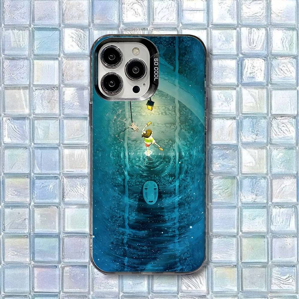 Anime S-Spirited Away Phone Case For iPhone 16,15,14,13,12,11,8,7,Pro,Max,Plus,Mini,XS,SE Shockproof Matte Cover