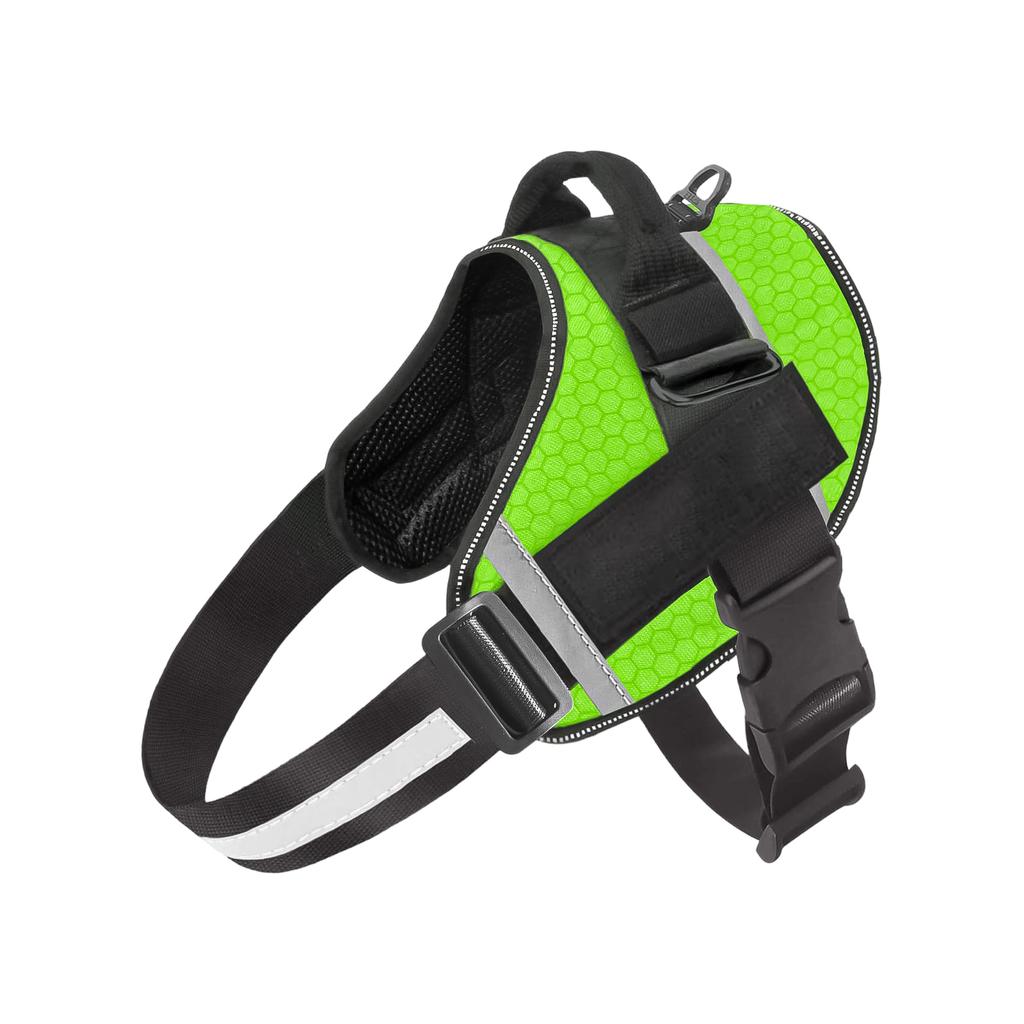 Servicehund  Zieh-Stopp, Reflektierende Hundeweste  Mit Griff, Verstellbare PVC-Hundeweste  Für Mittlere Große Hunde, Atmungsaktive Servicehundeweste