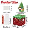 Paper Pattern Santa Money Box Gift Box For Christmas Decors And Gift Giving