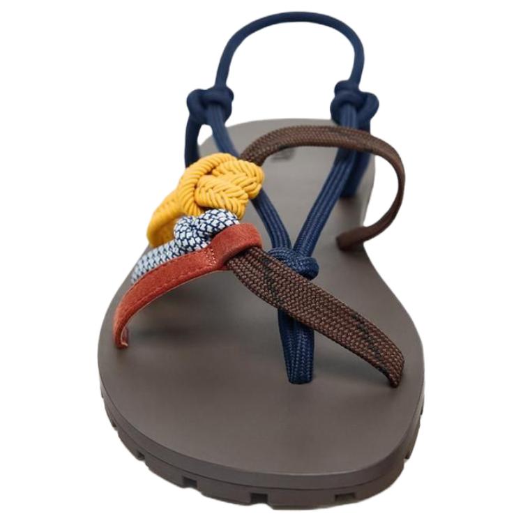 Zara Open-Toe Comfortable Colorful Strap Beach Sandals Women Sandals Multicolor 3606610202