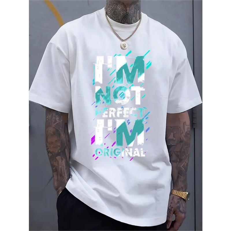 

European sizes Men s Casual Sportswear Short-sleeved Shirt, Trendy 2D Printed Pattern, Stretchy and Comfortable, Suitable for Sports, Travel 4XL білий