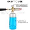 1L Bottle Cleaning Watering Can Adjustable Nozzle 4000 PSI Transparent Cavity with Scale