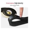 Large Black EVA Foam Tape: Single-Sided, Shock-Absorbing, Soundproof, Cushioning, for Doors and Windows.