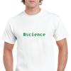 Wissenschaft Lustig #wissenschaft Retro Computer Schriftart Weißes Einfarbiges Baumwoll-T-Shirt S-5XL