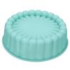 Silicone Cake Pan Round Flower Shape Baking Mold 7.9 Inch Non Stick Mold for Cheesecake Chocolate Cake Strawberry Cake Oven Safe Bakeware