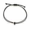 Crystal Gemstone Braided Rope Bracelet Multicolor Bohemian Bracelet Zircon Bracelet  For Women