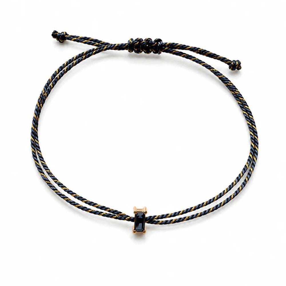 Crystal Gemstone Braided Rope Bracelet Multicolor Bohemian Bracelet Zircon Bracelet For Women