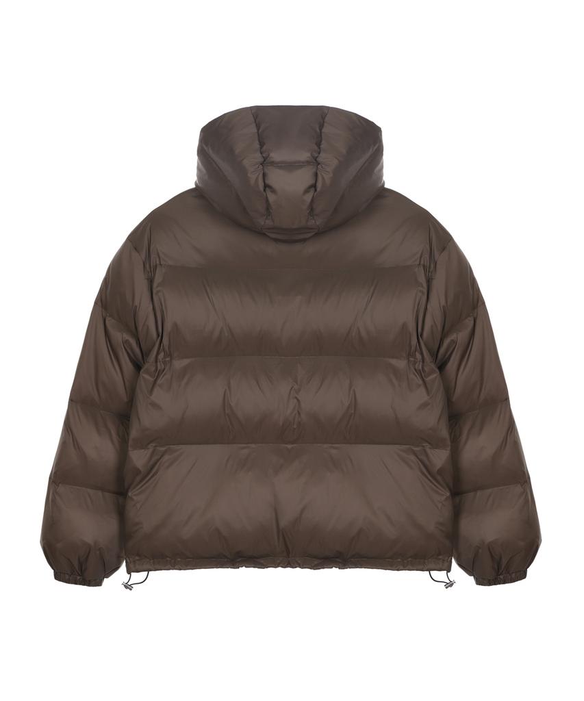 Nick&Nicole Minimalism Hoody Puffer Padding_Brown