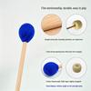 Professional Beech Wood Mallets with Wool Yarn Heads - Soft, Medium, Hard for Marimba & Xylophone