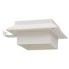 Outdoor Solar Lights 6 pcs LED Square 12 cm White