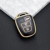 3 Buttons Soft TPU Car Key Case Cover for Toyota Corolla Fielder Vitz Rav4 MK4 Rav 4 Remote Shell Fob Holder Protector