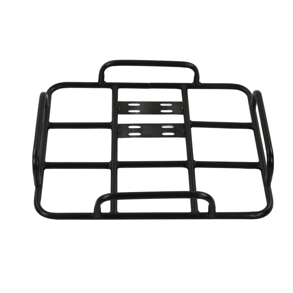 Universal Heavy-Duty Seamless Steel Tube Motorcycle Electric Rear Rack Extension Food Box Carrier (Type 1 52/42 ID)