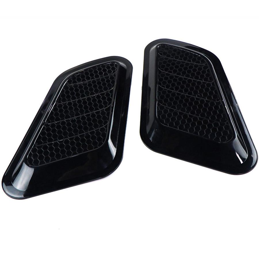 2pc Universal Car SUV Air Flow Intake Scoop Hood Bonnet Vent Front Engine Cover