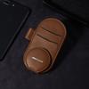 Leather Car Glasses Clip Sun Visor Multi-function Sunglasses Clip For AMG Mercedes Benz W204 W124 W201 W202 W212 W220 W205 GLA CLA Automotive Goods