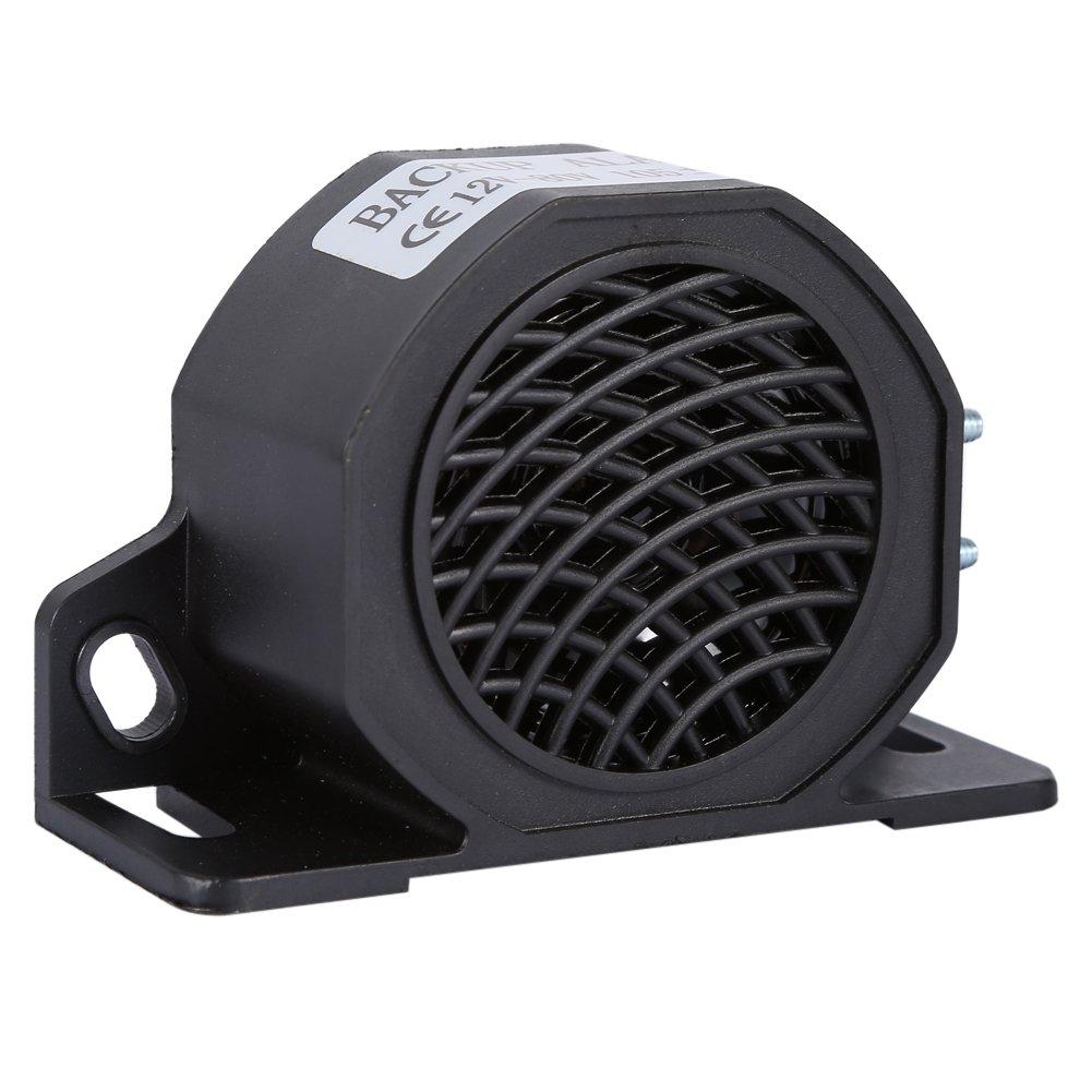 Back Buzzer, Car Reversing Horn, Back Buzzer 24v-Qiilu Car Horn DC12-80V 105 DB for Heavy Truck