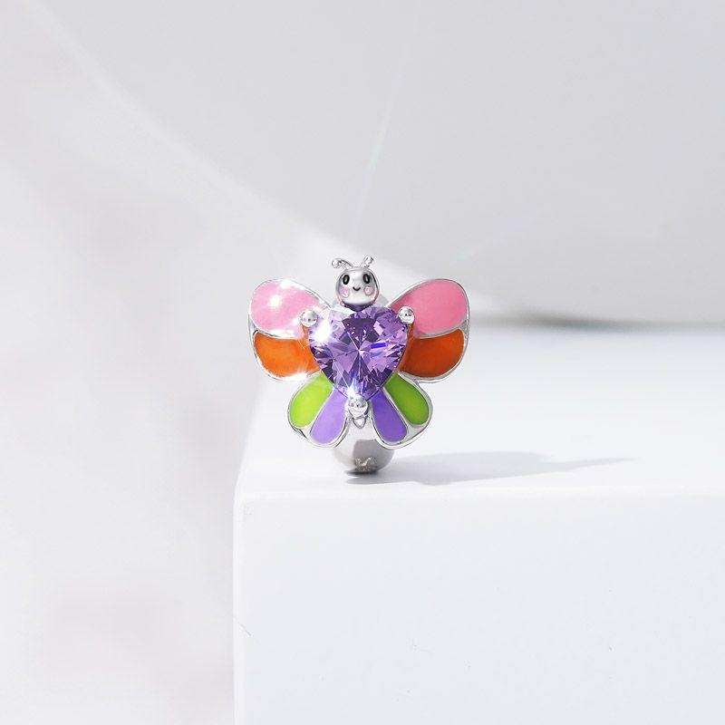 Original Copper Plated Accessories Fashion Charm Eagle Garland Woodpecker Bead Fit Pendant Bracelet For Women Diy Jewelry Gift