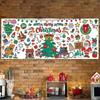 Paper Coloring Banner Kids Gifts Activities Toys Party Classroom Christmas