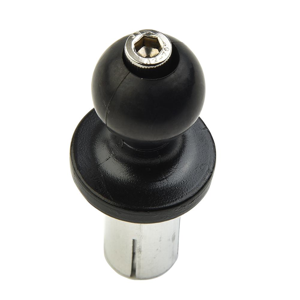 Aluminum Stem Mount Base for Scooter Motorcycle with Ball Head Adapter Supporting For RAM Mount Phone Camera Holders China Mainland