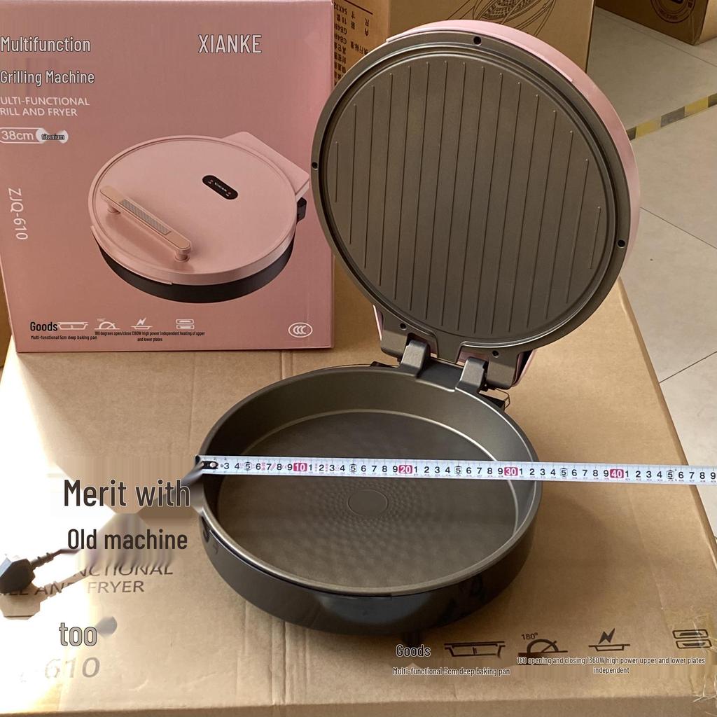 Sanxing Multi-Functional Electric Griddle & Pancake Maker with Double-Sided Heating