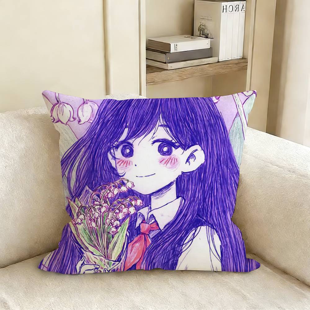 N-New G-Game O-Omori Pillow Case Living Room Sofa Cushion Cover Suitable For Home Bedroom Room Decoration
