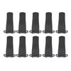 10pcs Radio Belt Clip Replacement Plastic 2 Way Walkie Talkie Belt Clip for Baofeng BF 666S BF 777S BF 888S T 200S