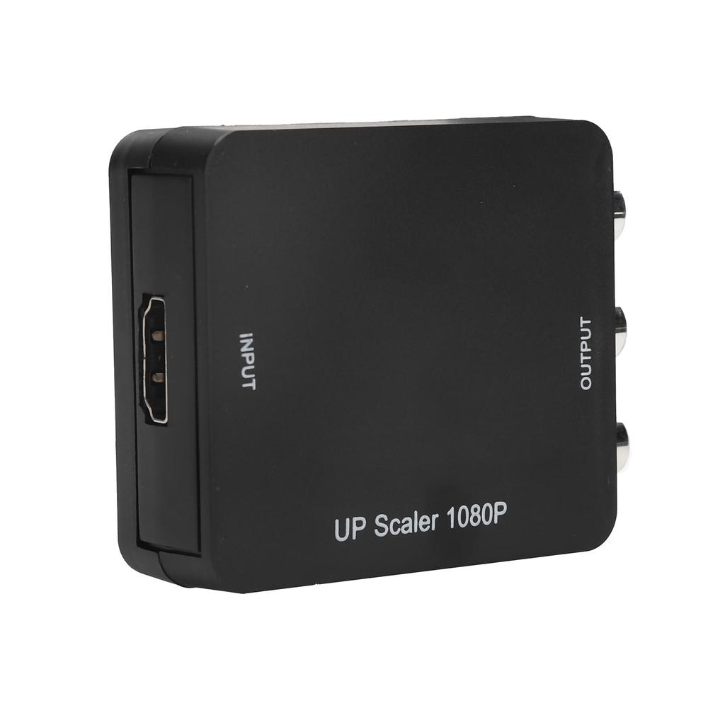 HD-Multimedia-Schnittstelle zu AV-Konverter HD-Video-Audio-Adapter mit Mini-USB-Stromkabel