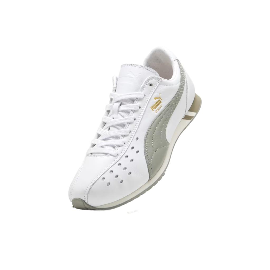 Puma Sprint Leather Minimaliste Comode Monocolore Lifestyle Scarpe Casual Sneaker Unisex 402960-07