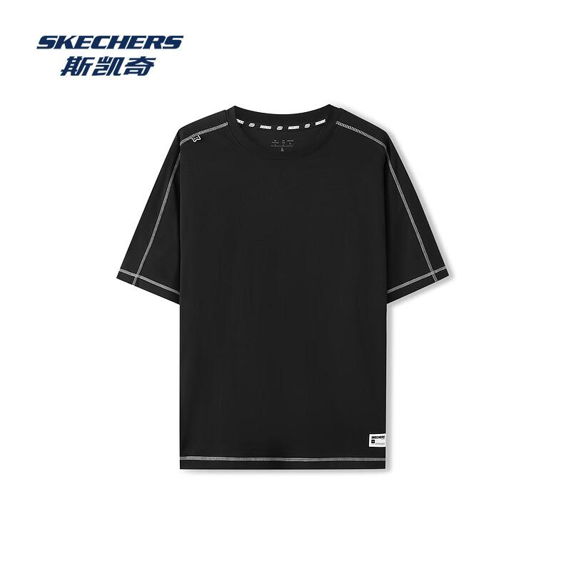

Skechers Unisex Loose Knit Short-Sleeve T-Shirt L226U028 XXL