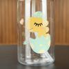 Online Celebrity Water Cup Cartoon Children's Straw Cups Carry Portable Summer Students Outdoor Space Cups for Men and Women Plastic Cups.